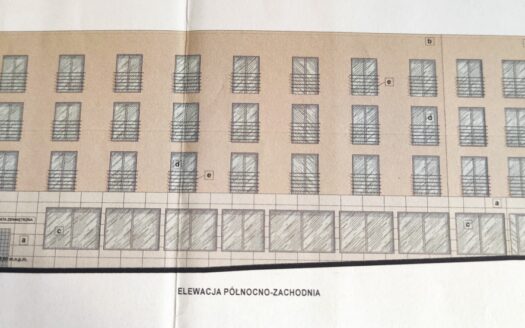 Działka Chrzanów centrum z pozwoleniem na budowę