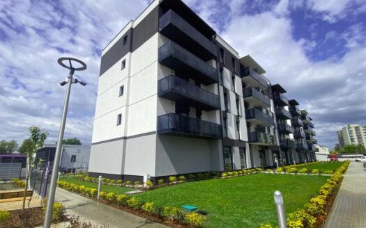 Mieszkanie w nowym bloku przy ulicy Rynkowej.