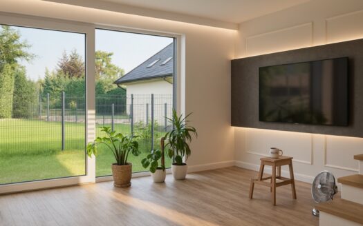 Szeregowiec dwupoziomowy 60 m² + ogródek + strych