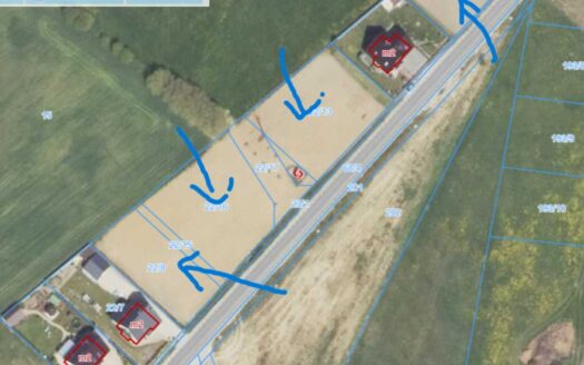 Działka budowlana 713 m2 MPZP,media,równierz inne