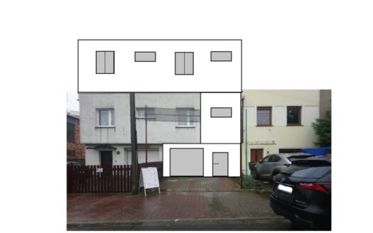 Parter bliźniaka – możliwość rozbudowy piętra