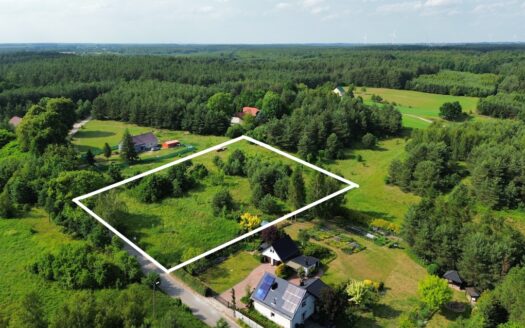 Działka JEZIORO Orkusz Laskowice