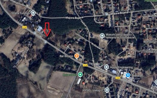 ***BOJANO***DZIAŁKA BUDOWLANA*** UL.WYBICKIEGO