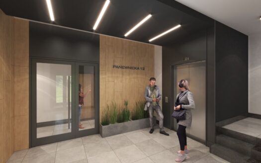 Nowoczesne 4-pokojowe mieszkanie z balkonem