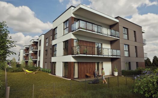 Nowoczesne mieszkanie 2-pokojowe z OGÓDKIEM