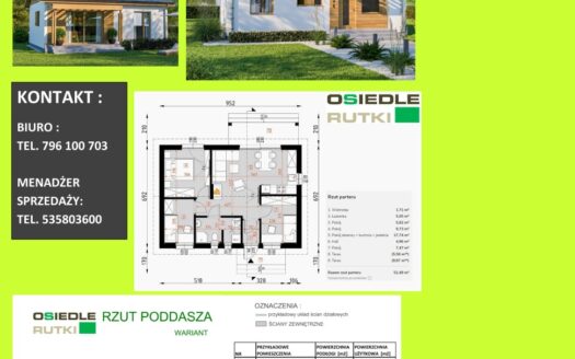 Domy od 52 do 152m2 – różny przedział cenowy