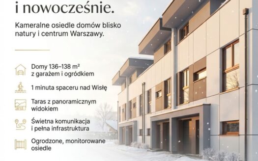 Oddany właśnie do użytku Nowoczesny Dom Premium