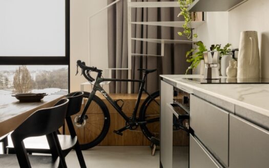 Loft na ostatnim piętrze widok na panoramę centrum