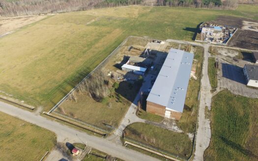 Hala produkcyjna z suwnicami