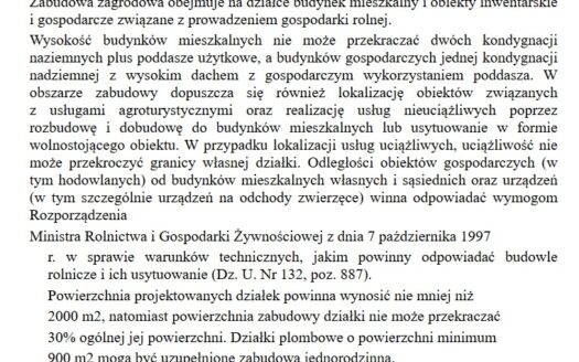 Działka budowlana 2 097 m² – Malinowo / Działdowo