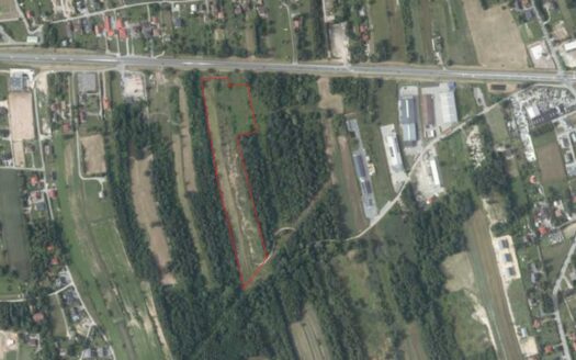 Działka inwestycyjna przemysłowa hala magazyn