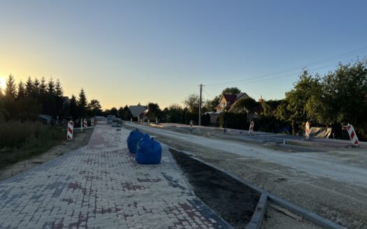 Działka budowlana przy obwodnicy Krasnegostawu.