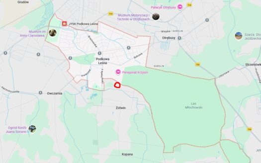 Blisko lasu, Podkowa Leśna, 30% pow zabudowy