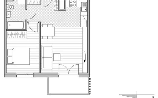 Świeżo wykończone mieszkanie na os. Piastów
