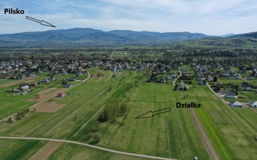 Działka z widokiem na panorame gór, Lipowa, Żywiec