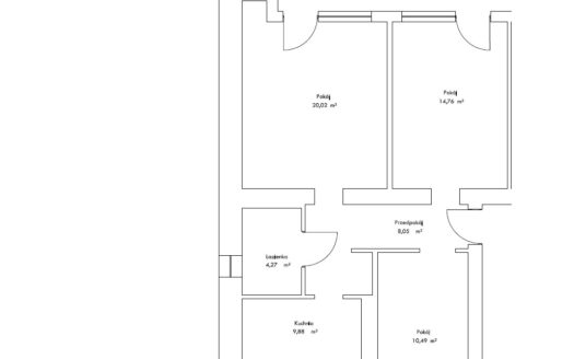 3-pok. Olsztyn centrum BEZPOŚREDNIO