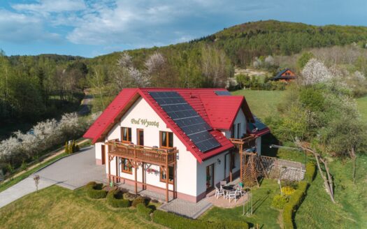 Pensjonat Wysowa-Zdrój piękne położenie