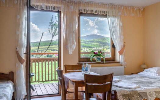 Pensjonat Wysowa-Zdrój piękne położenie