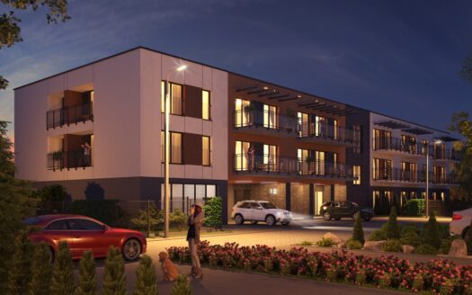 Nowoczesne 3-pokojowe mieszkanie z balkonem M 2.3