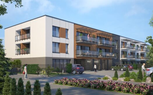 Nowoczesne 4-pokojowe mieszkanie z balkonem M 1.8