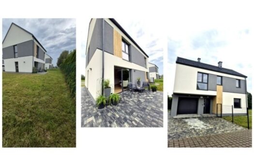 Nowy wykończony dom, Łąka – 10 km od centrum