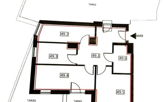 Wyjątkowe mieszkanie z ogromnym tarasem, garaż