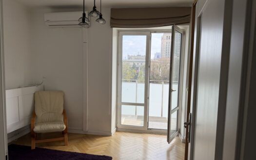 Mieszkanie z unikalnym widokiem na centrum i PKiN