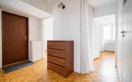 Słoneczne 3 pokoje z balkonem i widokiem z 6piętra