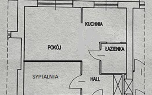 Studio na Woli, z wydzieloną sypialnią, METRO