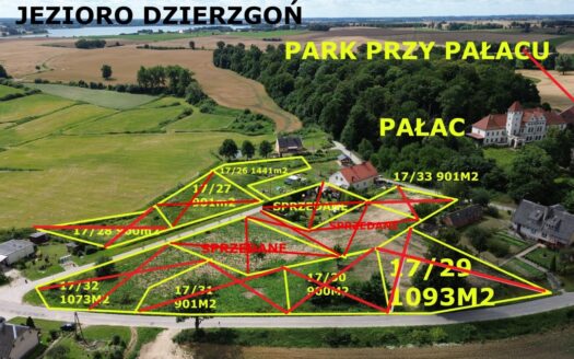 UZBROJONA Działka budowlana nad jeziorem Balewo