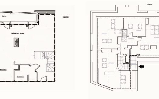 2 poziomowy penthouse- Salwator