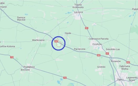 Duża Działka Budowlana na Sprzedaż -Powodów Trzeci