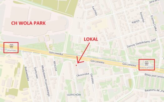 Lokal handlowo-usługowy przy Górczewskiej