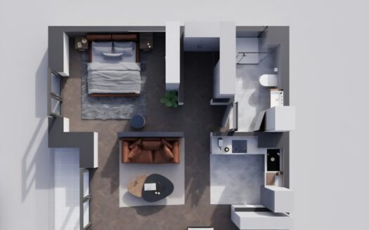 APARTAMENT PREMIUM 51,45 m², SMART HOME, CONCIERGE