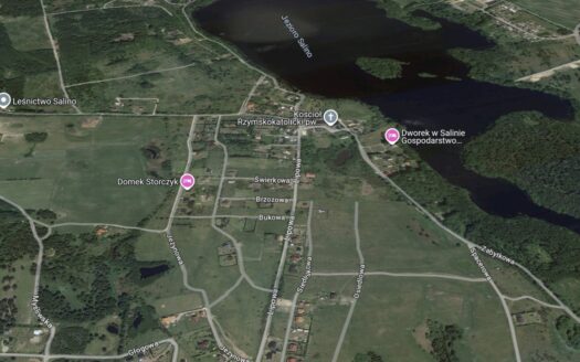 Działka budowlana nad jeziorem w Salinie Salino